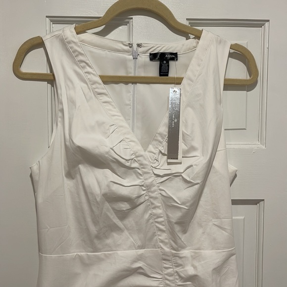 White Ruffle Dress - Picture 4 of 4